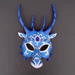 Blue Dragon Mask by merimask