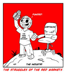 The Struggle of the Red Markets by Crazon