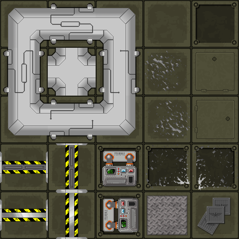 Space Station Tileset by Braqoon