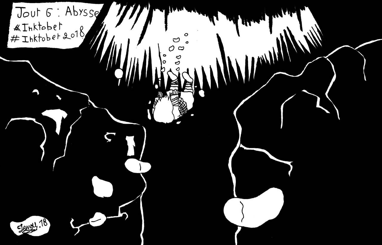 Inktober jour 6 by Jonas-D
