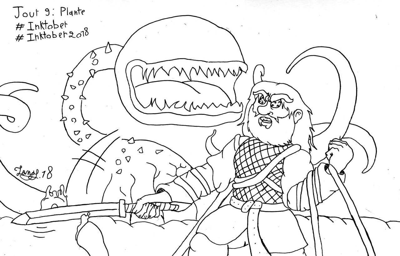 Inktober 2018 jour 9 by Jonas-D