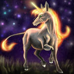 unicorn by NikaTheDragon