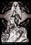 Hellboy: Egyptian Ruins by andybrase