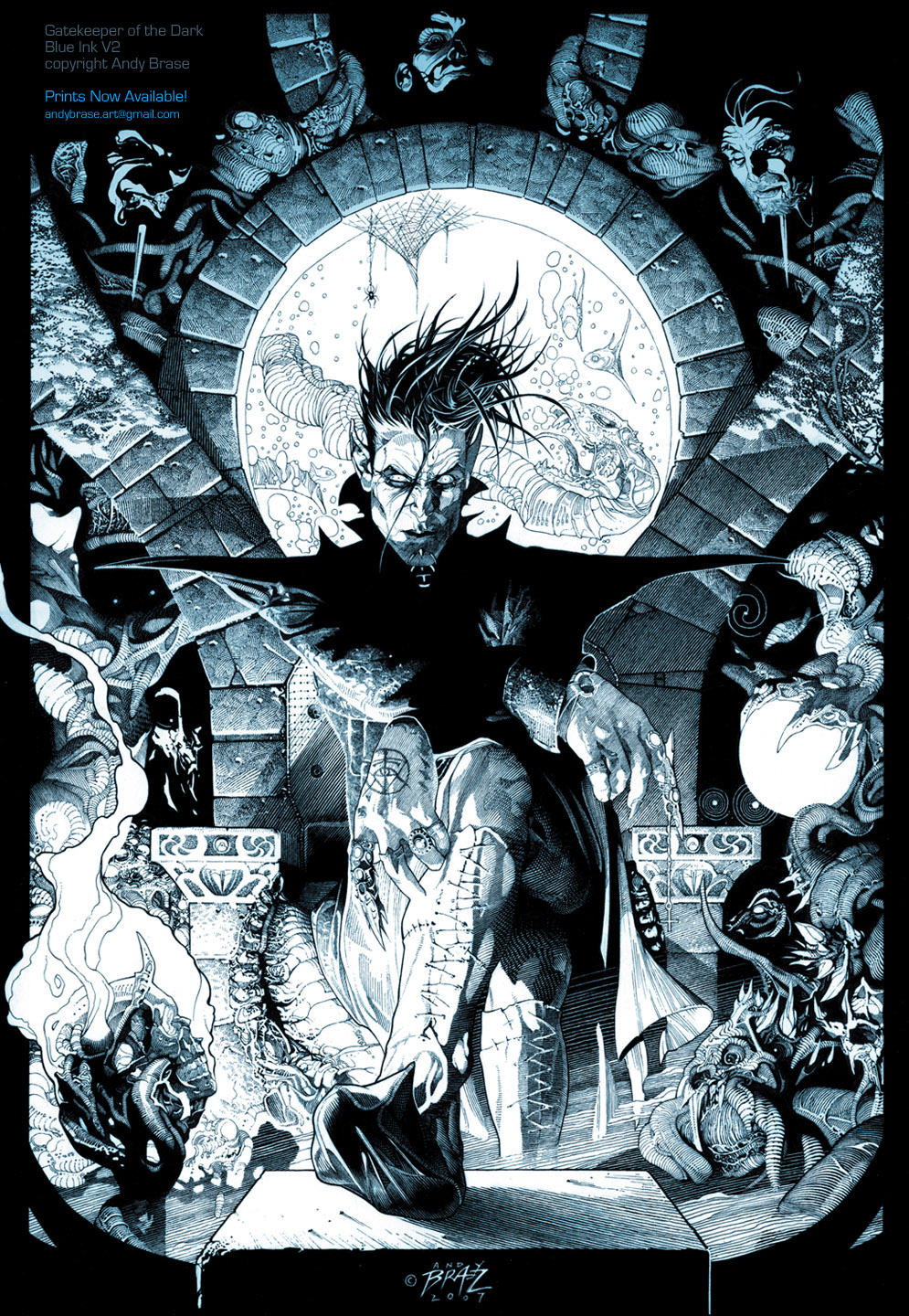 Gatekeeper of the Dark V2 by andybrase