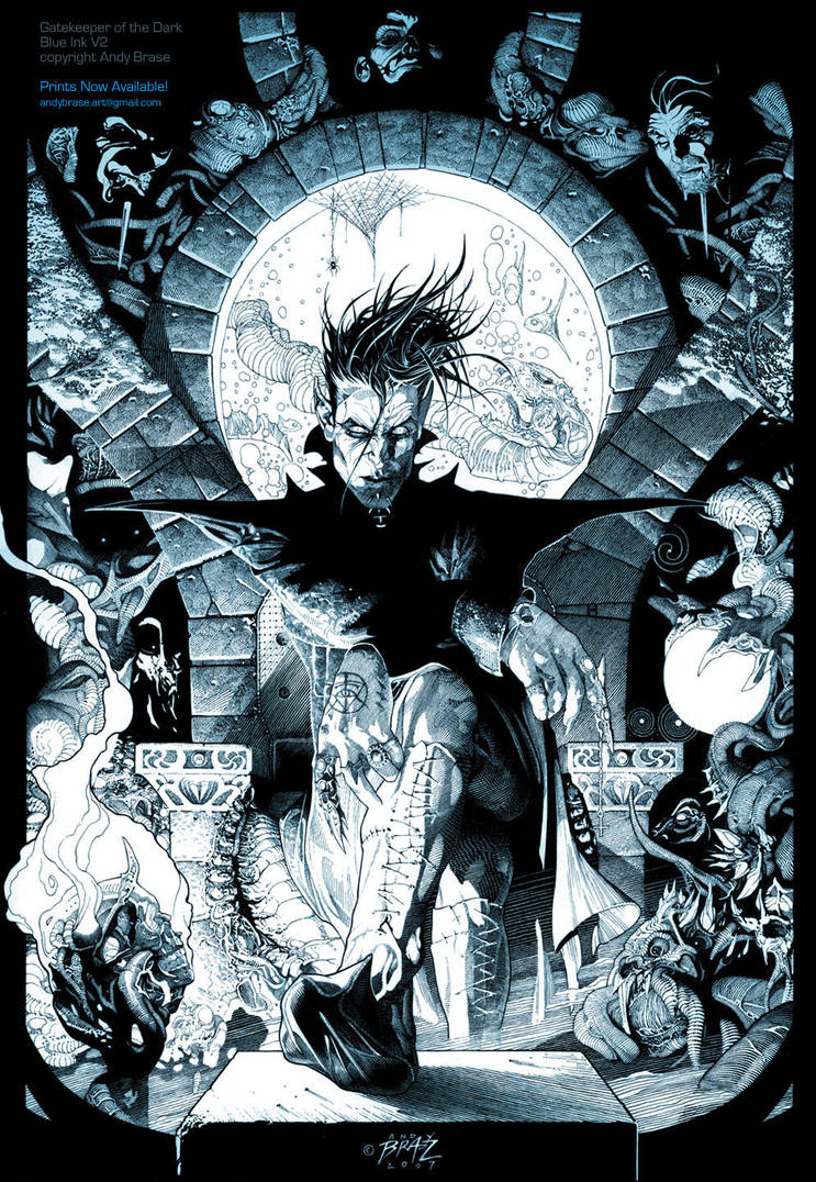 Gatekeeper of the Dark V2 by andybrase