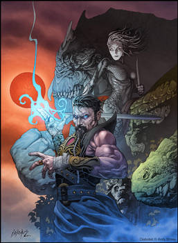 Diabolist: George RR Martin, Neil Gaiman cover by andybrase