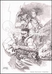 Diabolist: Pencil by andybrase