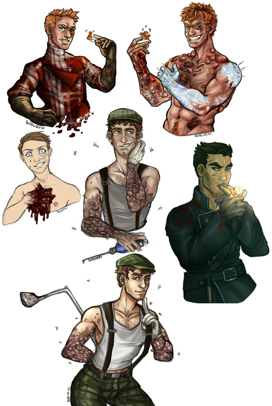 Bioshock oc dump by Boburto