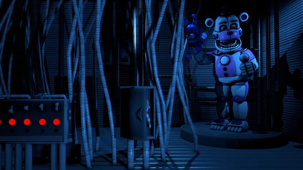 Funtime Freddy in Breaker Room remake by CharizardMen99 on DeviantArt
