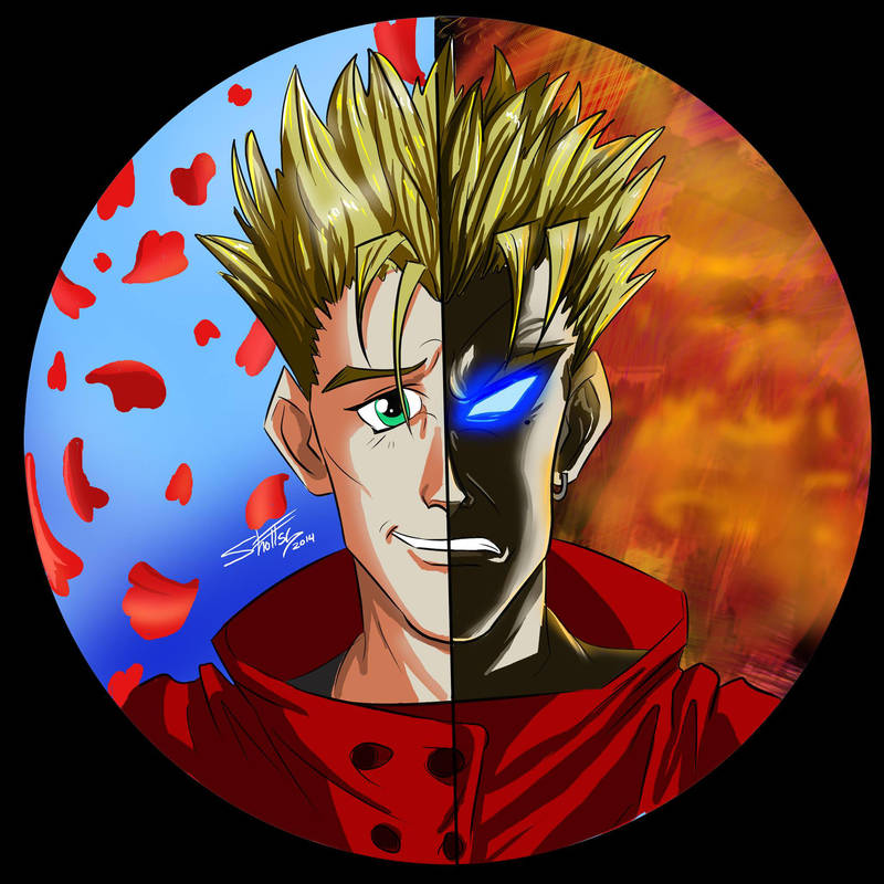 New Vash Button/Print Design by shottsy85