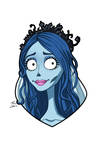 Emily The Corpse Bride commission by phil-cho
