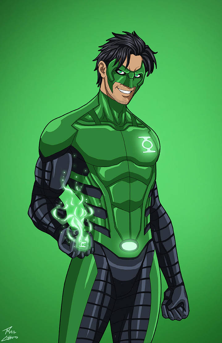 Green Lantern [Kyle Rayner] (Earth27) commission by philcho on DeviantArt