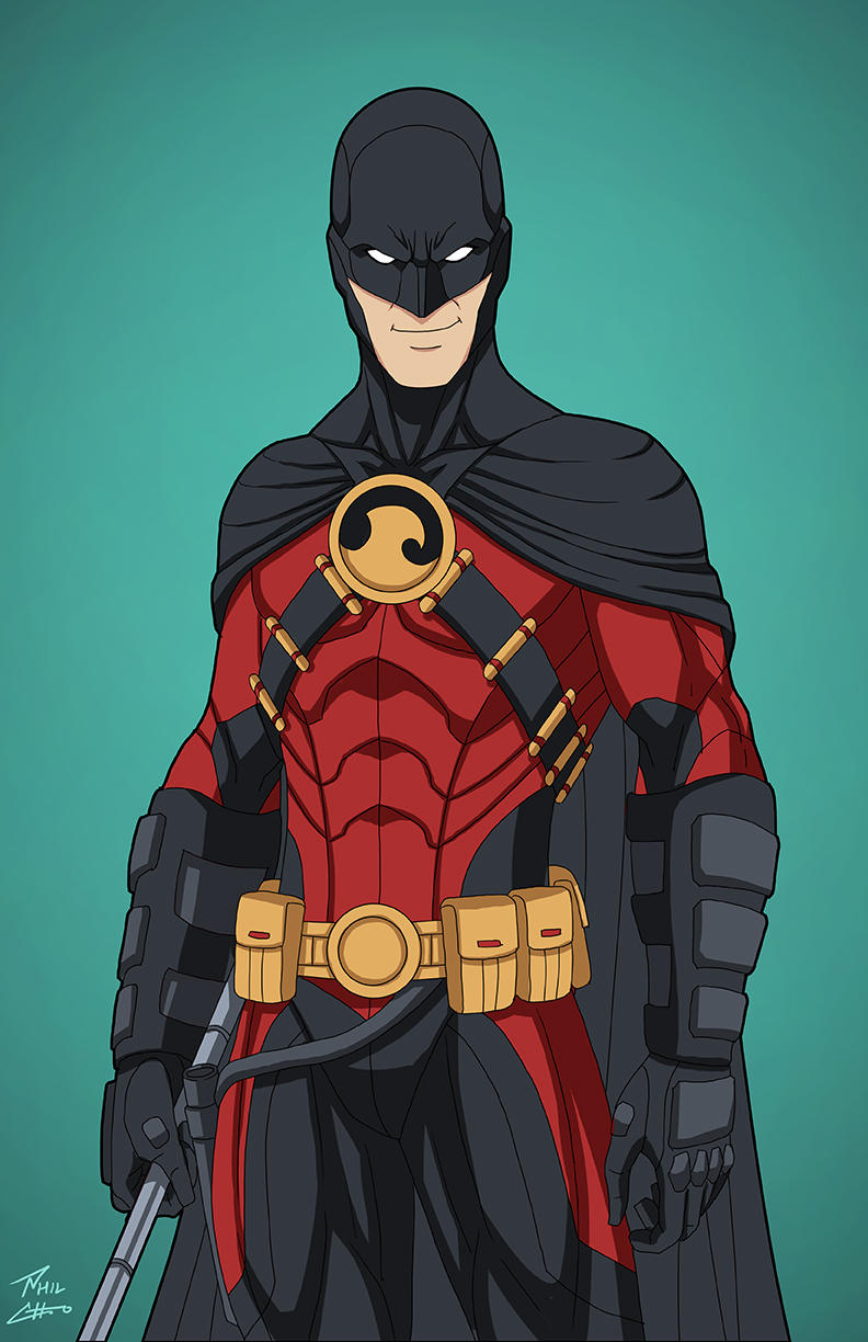 Red Robin [Redux] (Earth27) commission by philcho on DeviantArt