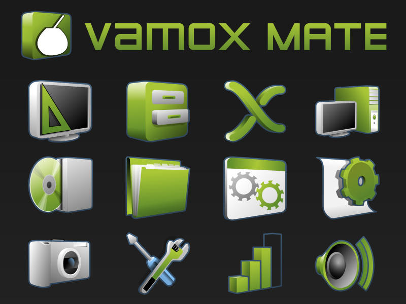 Vamox icons by DaFeBa