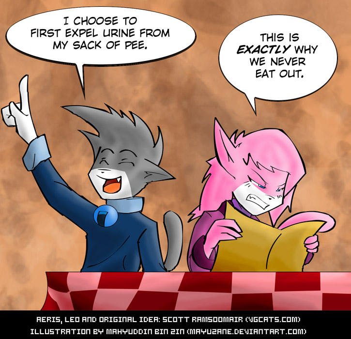 Why Aeris and Leo... by mayuzane