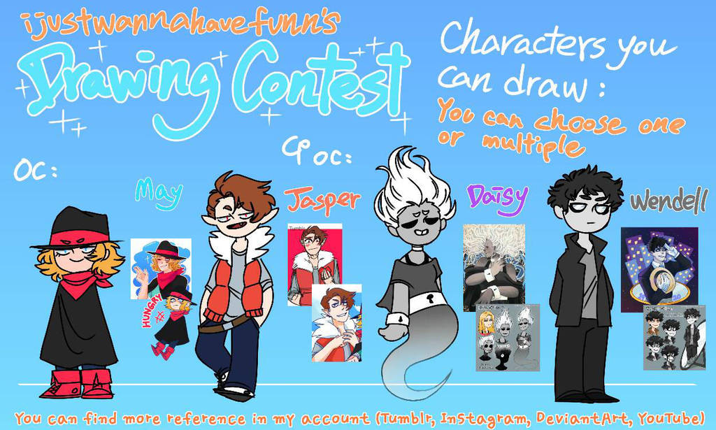 Drawing contest by ijustwannahavefunn on DeviantArt