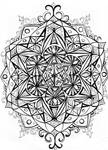 Merkaba, Metatron's Cube by Moonsquirrel