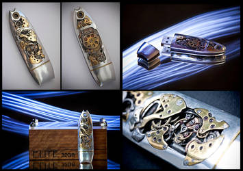 Elite Mechanical Memory Key by back2root