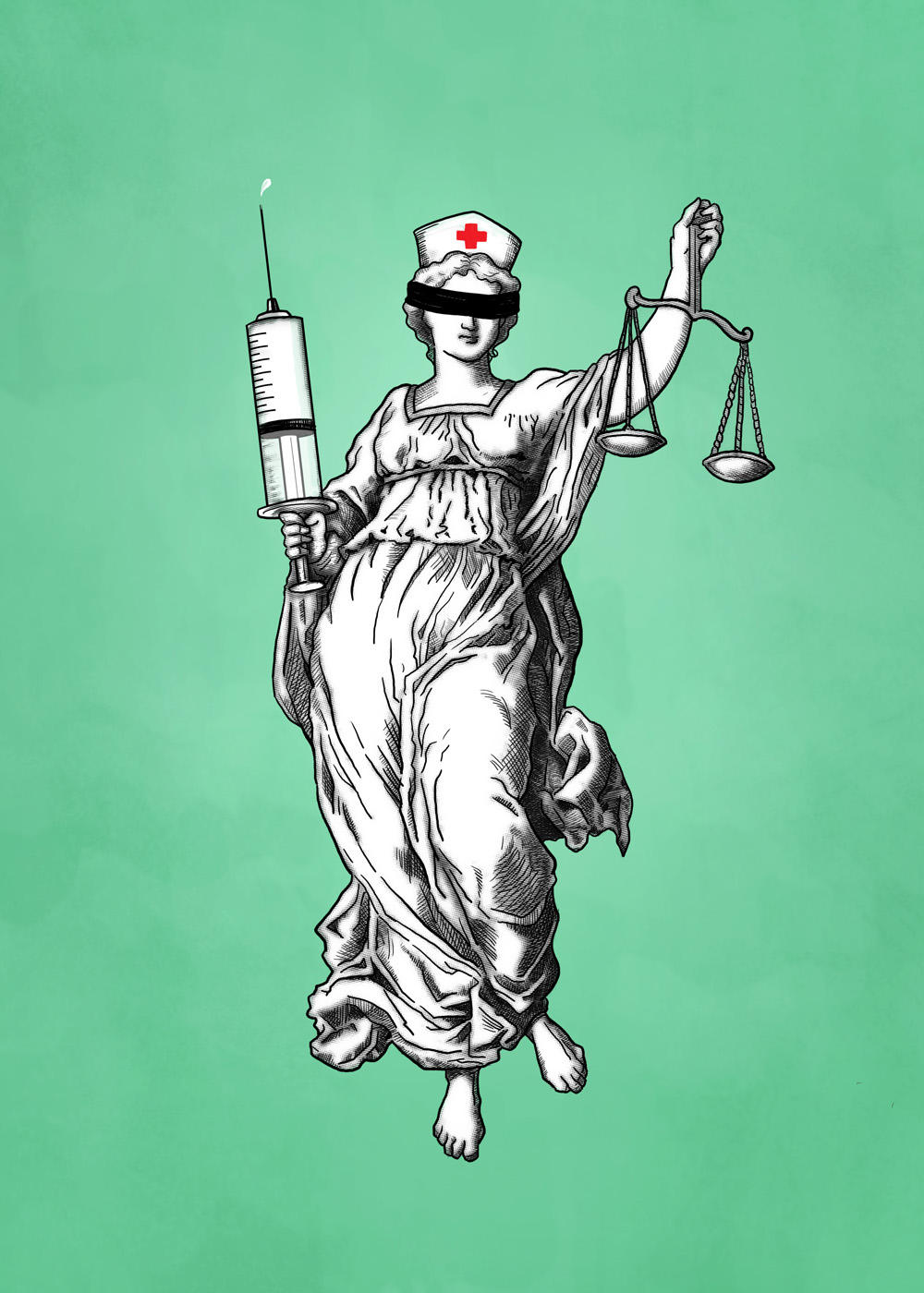 Lady Nurse Justice by h4nd on DeviantArt