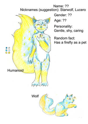 Starwolf by thebadgerfoxdraws Starwolf by thebadgerfoxdraws