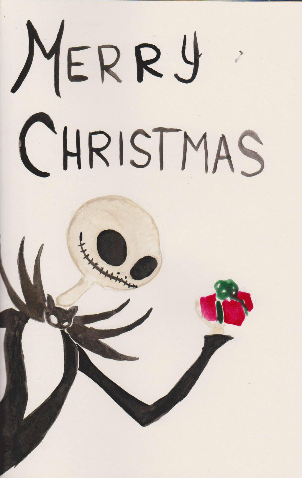 Nightmare before Christmas Card by Dream--scape on DeviantArt