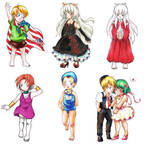 Chibi Commissions by annsquare