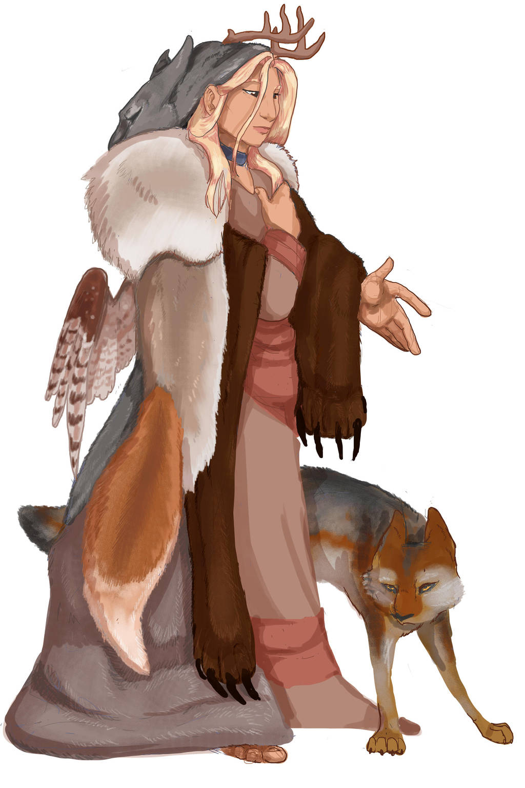 Woodwife- Tattercoat- (LadyPipen) by xaotl