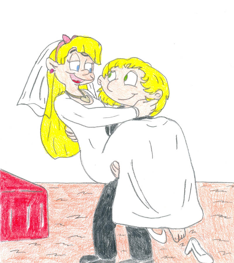 Helga and Arnold - Married by Jose-Ramiro on DeviantArt