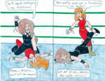 Bellatrix vs Hermione - Fight by Jose-Ramiro on DeviantArt