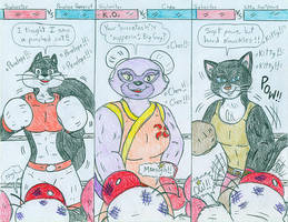 Boxing You - Lucario- vs Duchess and Colleen by Jose-Ramiro on DeviantArt