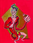 Plastic Man by mannycartoon