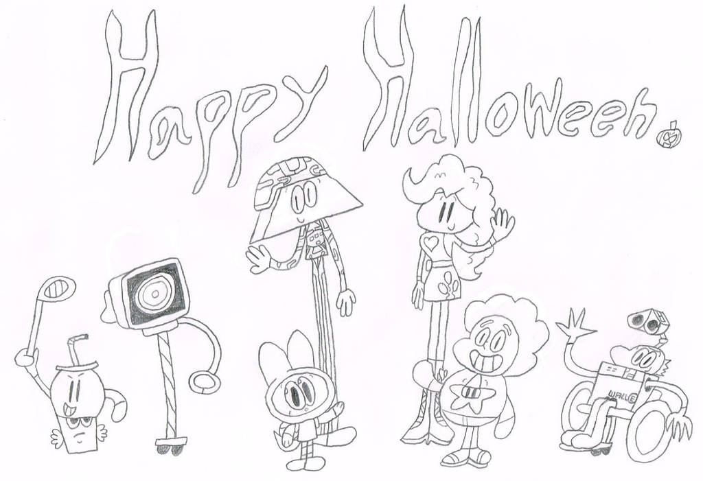 Happy Halloween from The Jameson Costume Group by thecrazyworldofjack
