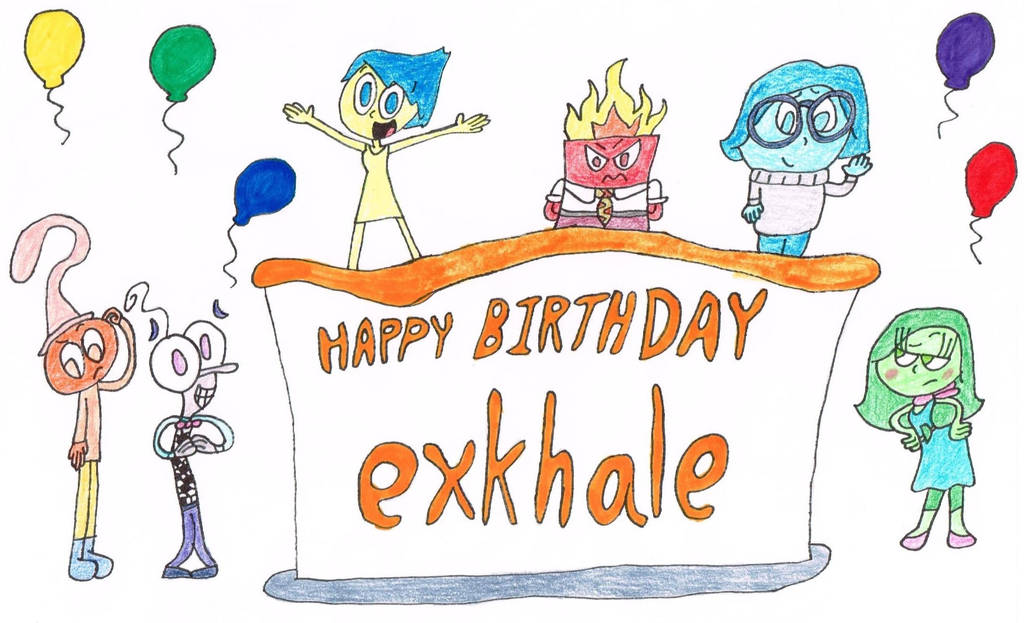 Birhday Gift for exkhale by thecrazyworldofjack