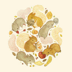 Things Squirrels Probably Shouldn't Be Eating by teaganwhite