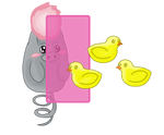 Spoink uses Magic Coat by GlitzerKirby