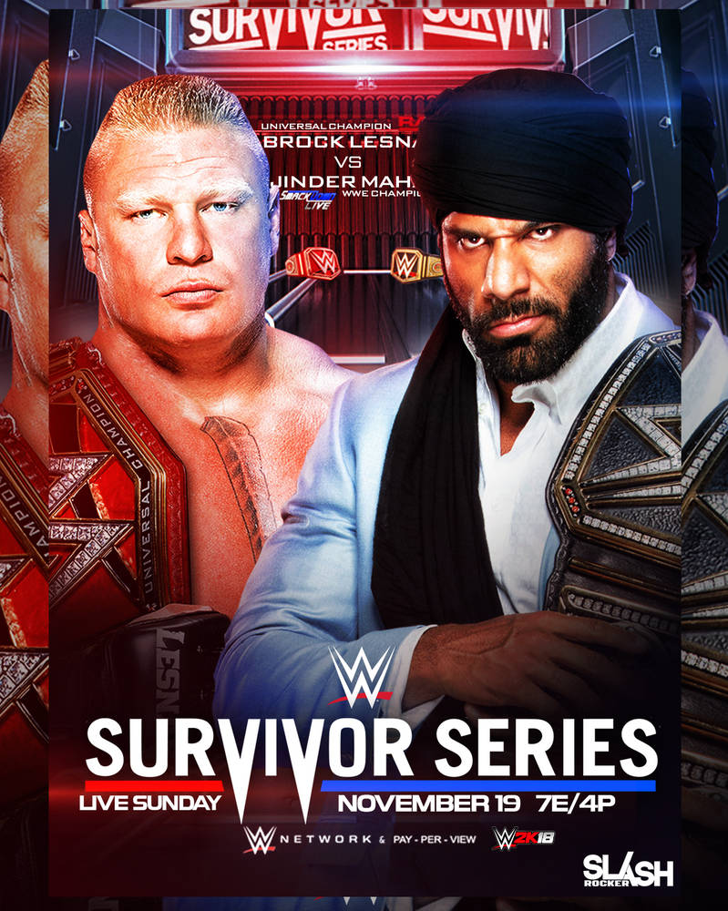 WWE Survivor Series 2017 Poster by WWESlashrocker54 on DeviantArt