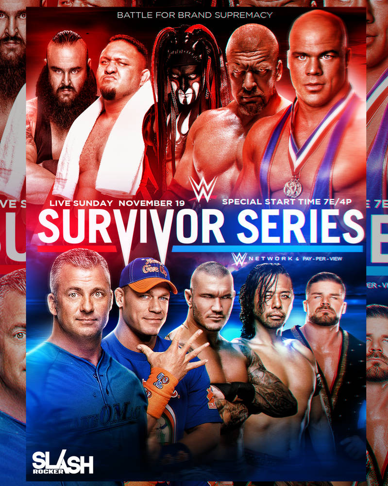 WWE Survivor Series 2017 Poster by WWESlashrocker54 on ...