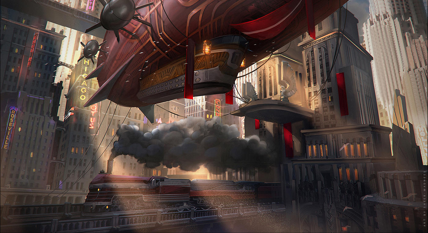 dirigible by sheer-madness