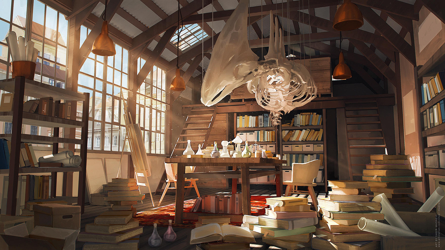 laboratory by sheer-madness