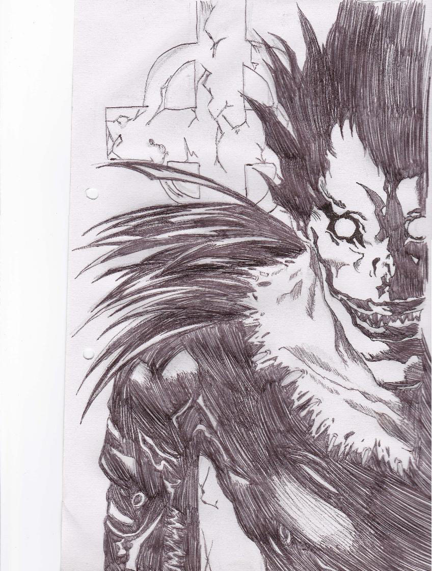 ryuk death note by 3nvii