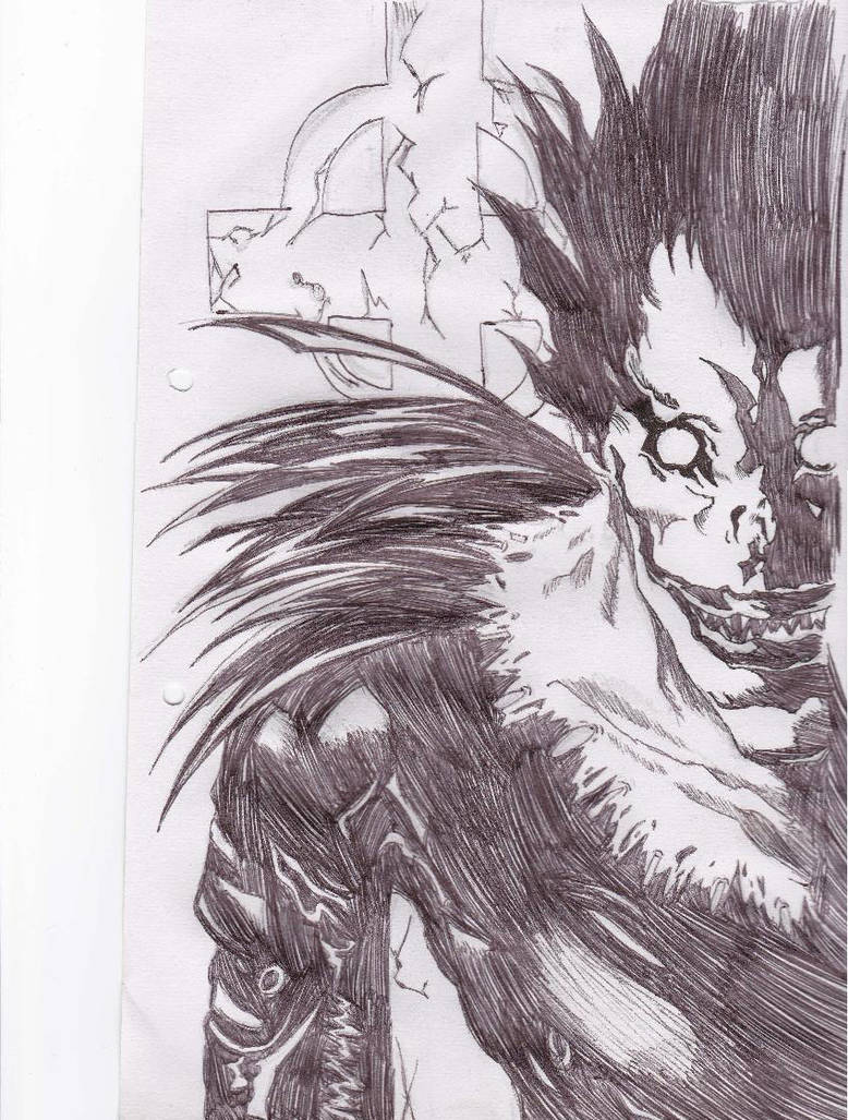 ryuk death note by 3nvii