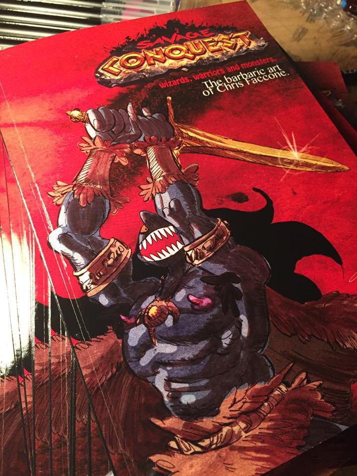 Savage Conquest artbook by ChrisFaccone