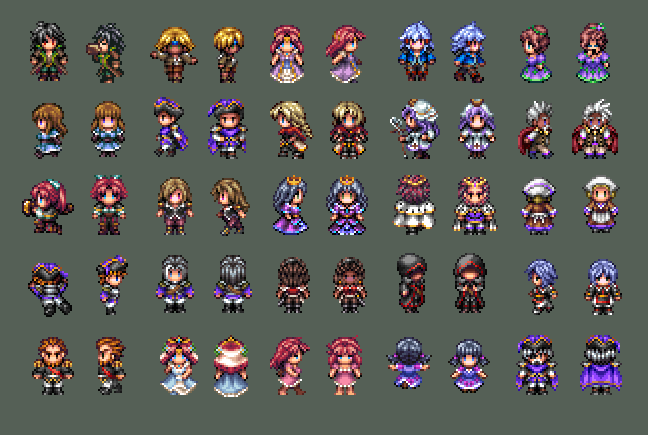 R3P Character Sprites by Caladium