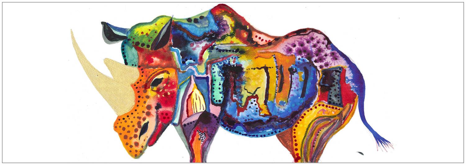 Rhino (Lost continents) by amyhooton Rhino (Lost continents) by amyhooton