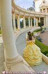 Belle Gown Back View by Adella