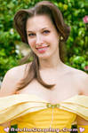Belle in the Garden by Adella
