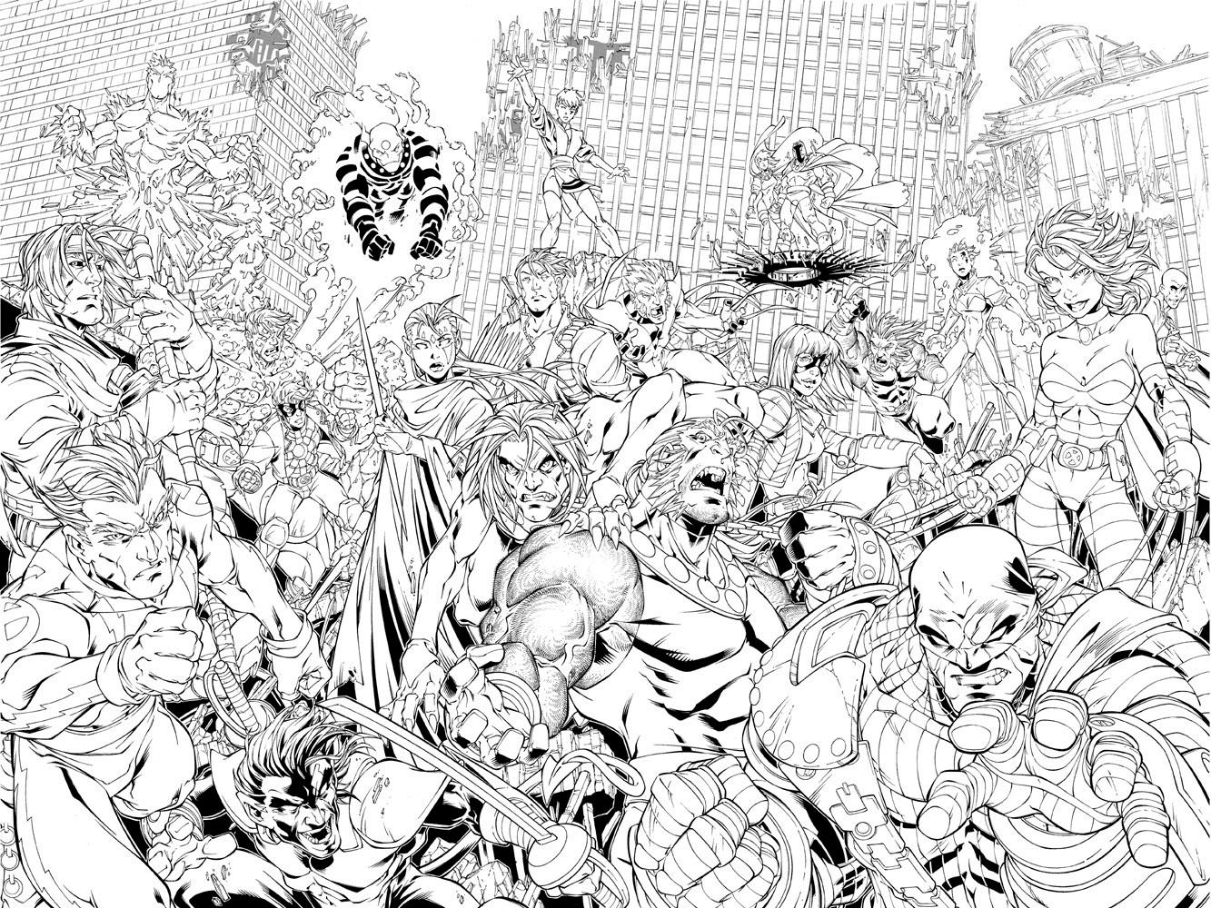 Age of Apocalypse double cover by diablo2003
