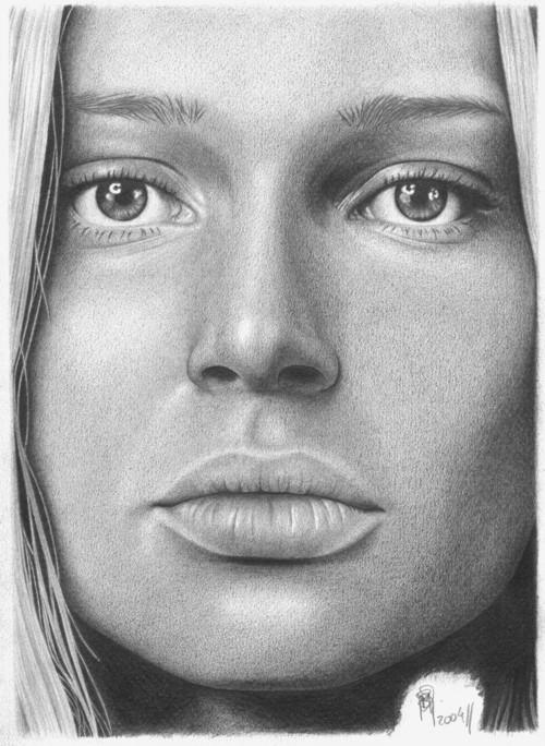 Bridget B and W by wolfwoman