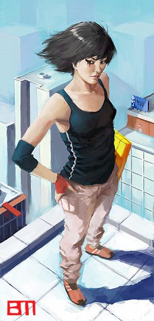 Faith from Mirror's Edge by bigmac996