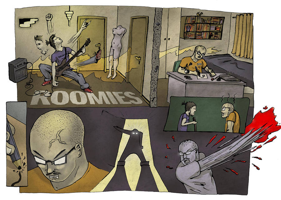 Roomies p1 by BrunoDeLeo